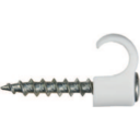 Schneider Electric 2191025 Klammer 10-14 mm, 100-pakning Hvit