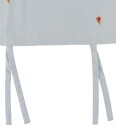 Filibabba Junior Bedlinen – Embroidered Cool Summer Design – Pearl - Blue - 100X140CM;40X45CM