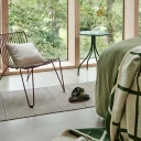 Pappelina Lea teppe Potato/Dark Brown/Vanilla 70 x 150 cm