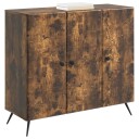  Serviesskap Røkt Eik 89 x 34,5 x 80 cm Konstruert tre