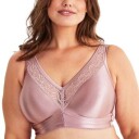 Swegmork BH Stars - myk  - usynlig - Rosa polyamid F 75 Dame