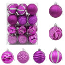 vidaXL Juleballsett 36 stk. Syrin 6 cm Polystyren
