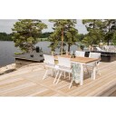 Venture Design Mexico lenestol Hvit/teak Hvit