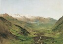 The Gastein Valley by Anton Romako Plakat Plakat / 50x70cm