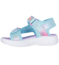 Skechers Sandaler m. Lys Unicorn Drømmer Purple Flerfarget 32 Blinkende sko Blå Lilla