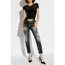 Dsquared2 Dame Jeans Grå S,