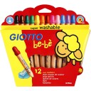 Giotto Baby-fargeblyanter Ass. farger 12 stk