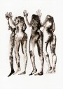 4 Figures headless Plakat / 70x100cm