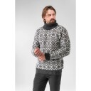 Devold Hoddevik Wool High Neck L , Anthracite/Offwhite