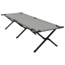 Sammenleggbar camping seng Grå 193 x 69 x 45 cm Oxford stoff
