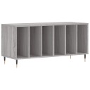  Hifi benk grå sonoma 100x38x48 cm konstruert tre
