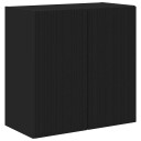  TV Veggskap Veggmontert Svart 59,5 x 31 x 60 cm Konstruert tre