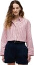 Tommy Hilfiger Modern Reg Poplin Ls Shirt Red 46