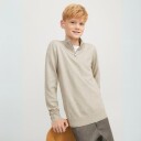 Jack & Jones Jjeemil Knit Half Zip Noos Jnr Beige 128