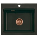 Lavabo Kara 57 kjøkkenvask 57,5x51 cm, sort
