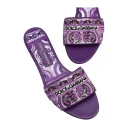Dolce & Gabbana, Dame, Sko, Lilla, 36 1/2 EU,