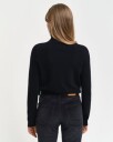 Ekstra fin lammeull-turtleneck-genser BLACK S