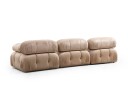 Belgin Boblende Sofa 3 seter   Beige