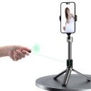 Hurtel Dudao F18 Selfie Stick med Stativ & Bluetooth - Hvit