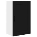  Kjøkkenskap med hylle Svart 50 x 31 x 80 cm Konstruert tre