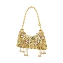Rabanne, Dame, Vesker, Gul, ONE SIZE,