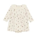 Minymo Dress Ls Aop - Cream - 92