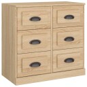  Skjenk sonoma eik 70x35,5x67,5 cm konstruert tre