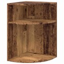 vidaXL Avlastningsbord Gammelt tre 39,7 x 39,7 x 60 cm Konstruert tre