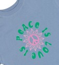 The New Tnpaulette Os S_S Tee Blue 122/128