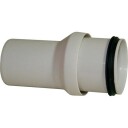 Smartline 50/40 mm PP eksent. overgang off white