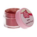 Spiselig Glitter/shimmer Ruby 3,5g 