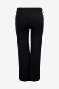 Only Carmakoma   Jeans Caranna Hw Wide Black Dnm   Svart