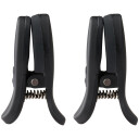 Doc Johnson Merci Vibro Grippers Vibrerende Brystklemmer - Black