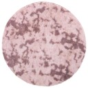  Flossteppe med lang luv NAVARRA støvet rosa 160x160cm polyester 8721158558992