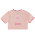 Jordan T-skjorte - Beskåret - Nike Rosa Blomstring - Jordan - 10-12 år (140-152) - T-skjorte