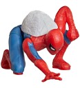 Marvel Spider-Man Actionfigur 8 cm med Salto-funksjon i Blå Hvit Rød