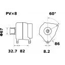 MAHLE MG 443 Dynamo