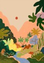 Lost In Paradise No2 Plakat / 21x30cm