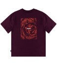 Quiksilver T skjorte   Kvikksølvflammende Heat   Kraftig Purple   Quiksilver   8 år 128   T skjorte   Rød