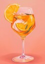 Orange Summer Spritz Plakat / 50x70