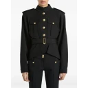 Balmain, Dame, Jakker, Svart, S,