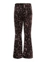 Vero Moda Girl Bella Flared PantBlack Rosegold Sequins (128 / 8 år)