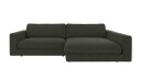 Rowico Home Duncan 3 seters sofa med sjeselong H Grønn Alice 162 258 x 150 x 78 cm Grønn