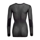 Aclima Women's WoolNet Crew Neck XXL, Jet Black