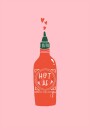 Hot Af Poster Plakat / 100x150cm