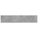  Hylleplater 4 stk betonggrå 100x20x1,5 cm sponplate 8720286246399