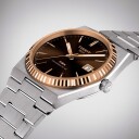 Tissot PRX 18K Powermatic 80 T9314074129100 Herre 40 mm Analog Automatisk Safirglass