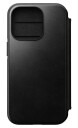 Nomad Iphone 14 Pro Etui Modern Leather Folio Horween Svart