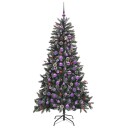  Kunstig juletre grønn 99 x 99 x 180 cm PVC og plast og stål