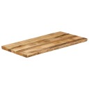  Bordplate naturlig kant 120x60x3,8 cm grovt heltre mangotre 370696